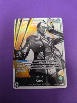 Kuro (Alternate Art) (OP03-021) - Pillars of Strength Foil (Cabinet-NM)