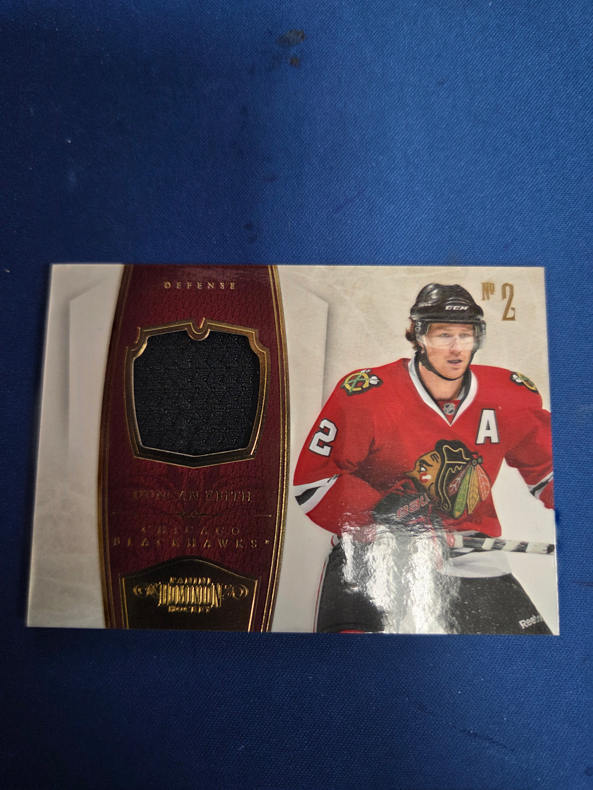 Duncan Keith Chicago Blackhawks #24 42/99 (Cabinet-NM)
