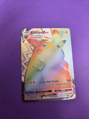 Pikachu VMAX (Secret) (188)/185 Secret Rare Holofoil (Cabinet-NM)