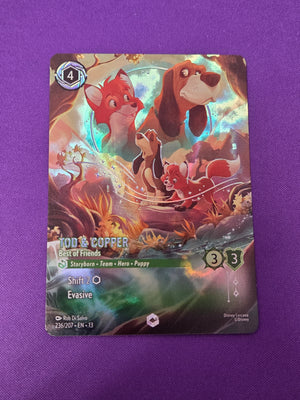 Tod & Copper - Best of Friends (Enchanted) Attack of the Vine! #236 (Cabinet-NM)