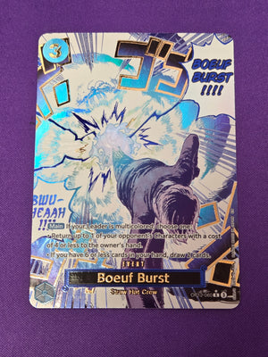 Boeuf Burst (Alternate Art) (OP12-060) - Legacy of the Master Foil (Cabinet-NM)