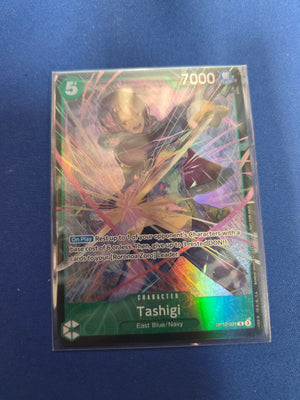 Tashigi (Store Treasure Cup 2025) (OP12-031) - One Piece Promotion Cards Foil (Cabinet-NM)