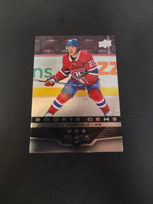 Cole Caufield #BD-40 2021 Upper Deck Black Diamond 2005-06 Retro (cabinet)