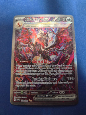 Charizard ex #234 Paldean Fates SIR (Cabinet-NM)