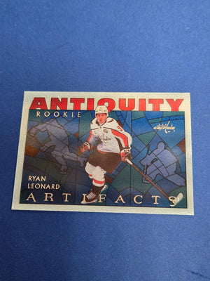 Ryan Leonard #ATR-4 Upper Deck Artifacts Antiquity Rookie (cabinet-NM)