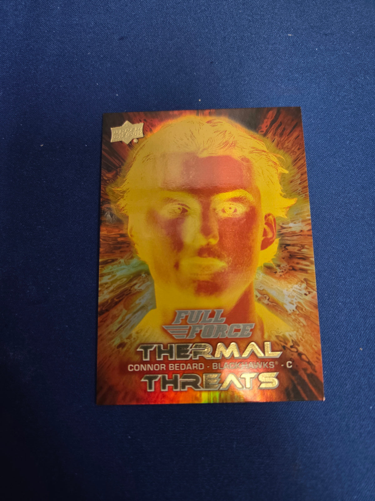 Connor Bedard Thermal Threats #FF-CB (cabinet)
