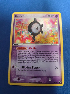 Unown (K) (K)/115 Holo Rare Holofoil (Cabinet-NM)