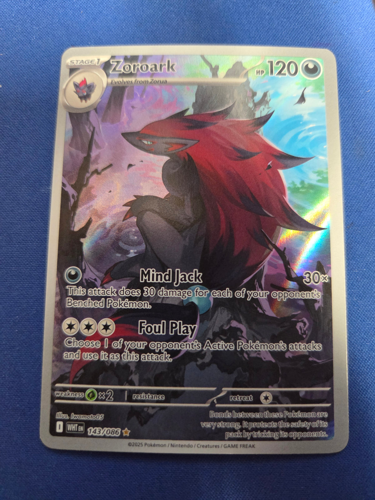 Zoroark - 143/086 (143) Illustration Rare Holofoil (Cabinet-NM)