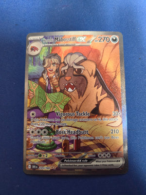 Arven's Mabosstiff ex - 235/182 (235) Special Illustration Rare Holofoil (Cabinet-NM)