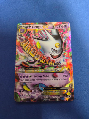 Lightly Played M Gengar EX (XY166)/211 Promo Holofoil (Cabinet-LP)
