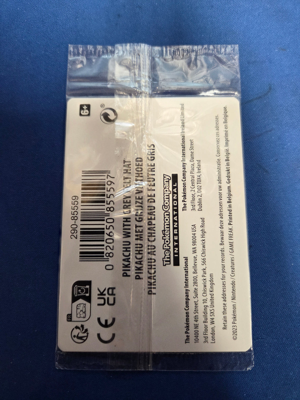 Sealed Pikachu with Grey Felt Hat (85) Promo (Cabinet-Sealed)
