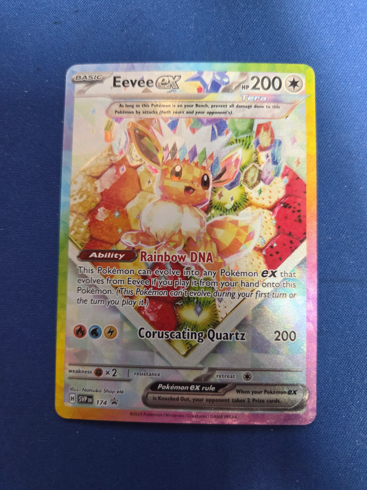 Eevee EX - 174 (174) Promo Holofoil (cabinet-NM)