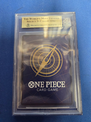 Beckett 9.5 Monkey D Luffy #st21-014 one piece 20th anniversary (Cabinet)