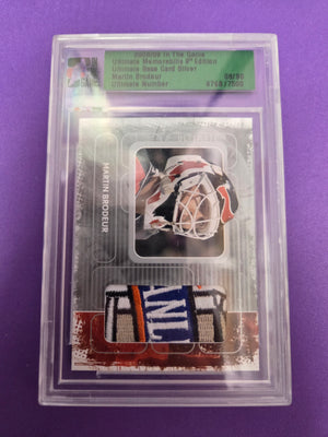 Martin Brodeur In The Game 2008/2009 Ultimate Memrobillia 9th Edition (Cabinet)
