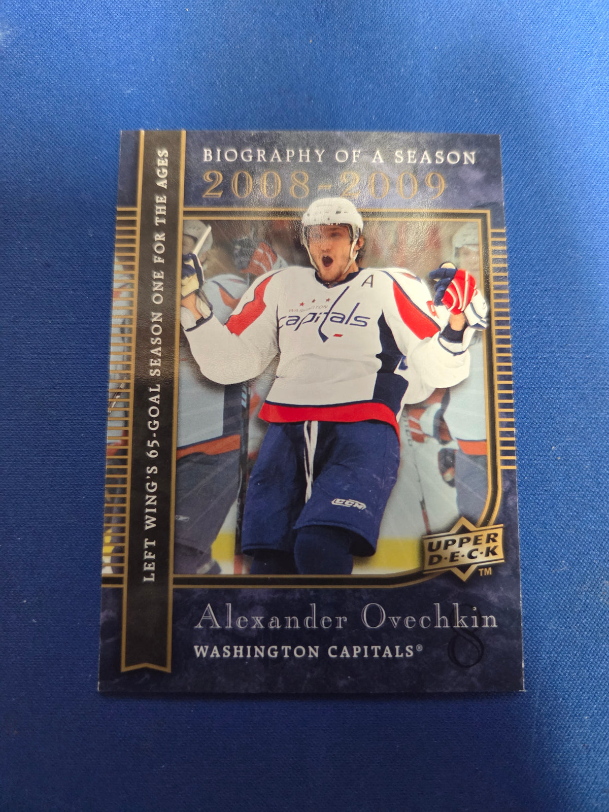 Alexander Ovechkin #BS1 Biography Of The Season (cabinet-NM)