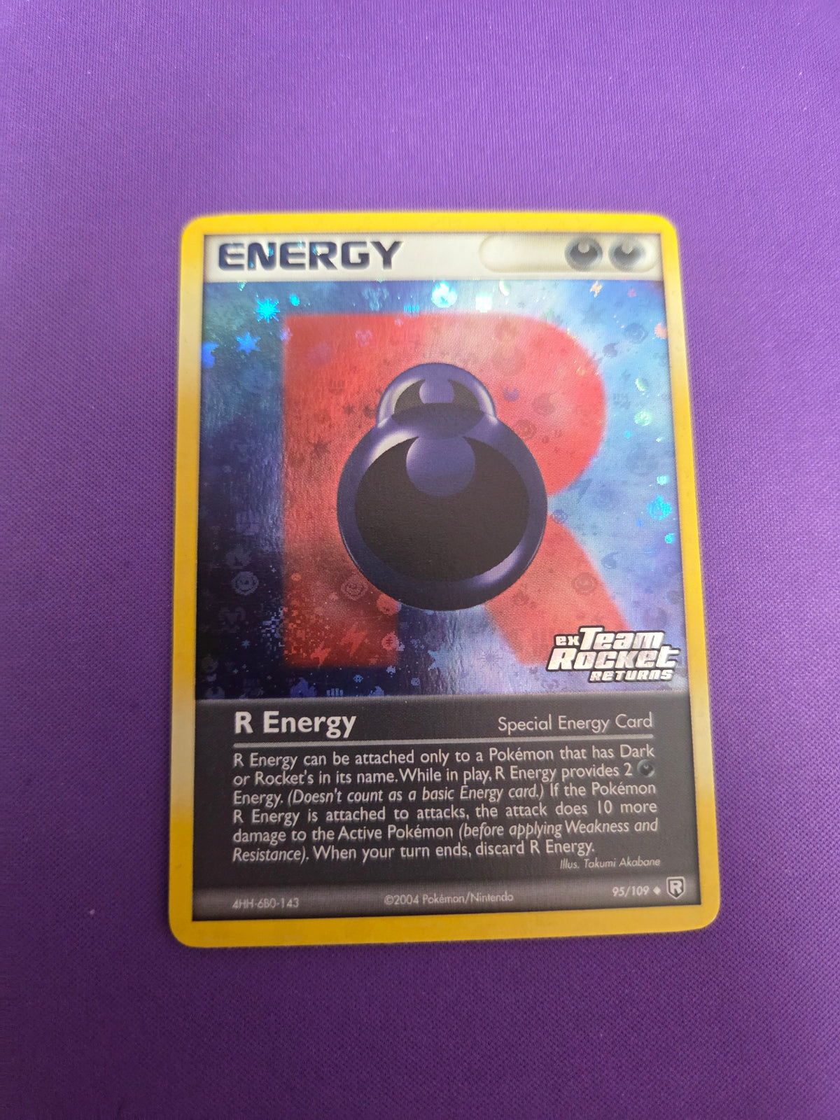 R Energy (95)/109 Uncommon Reverse Holofoil (Cabinet-NM)