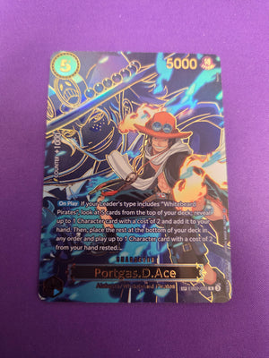 Portgas.D.Ace - EB02-028 (SP) (EB02-028) - Carrying On His Will Foil (Cabinet-NM)