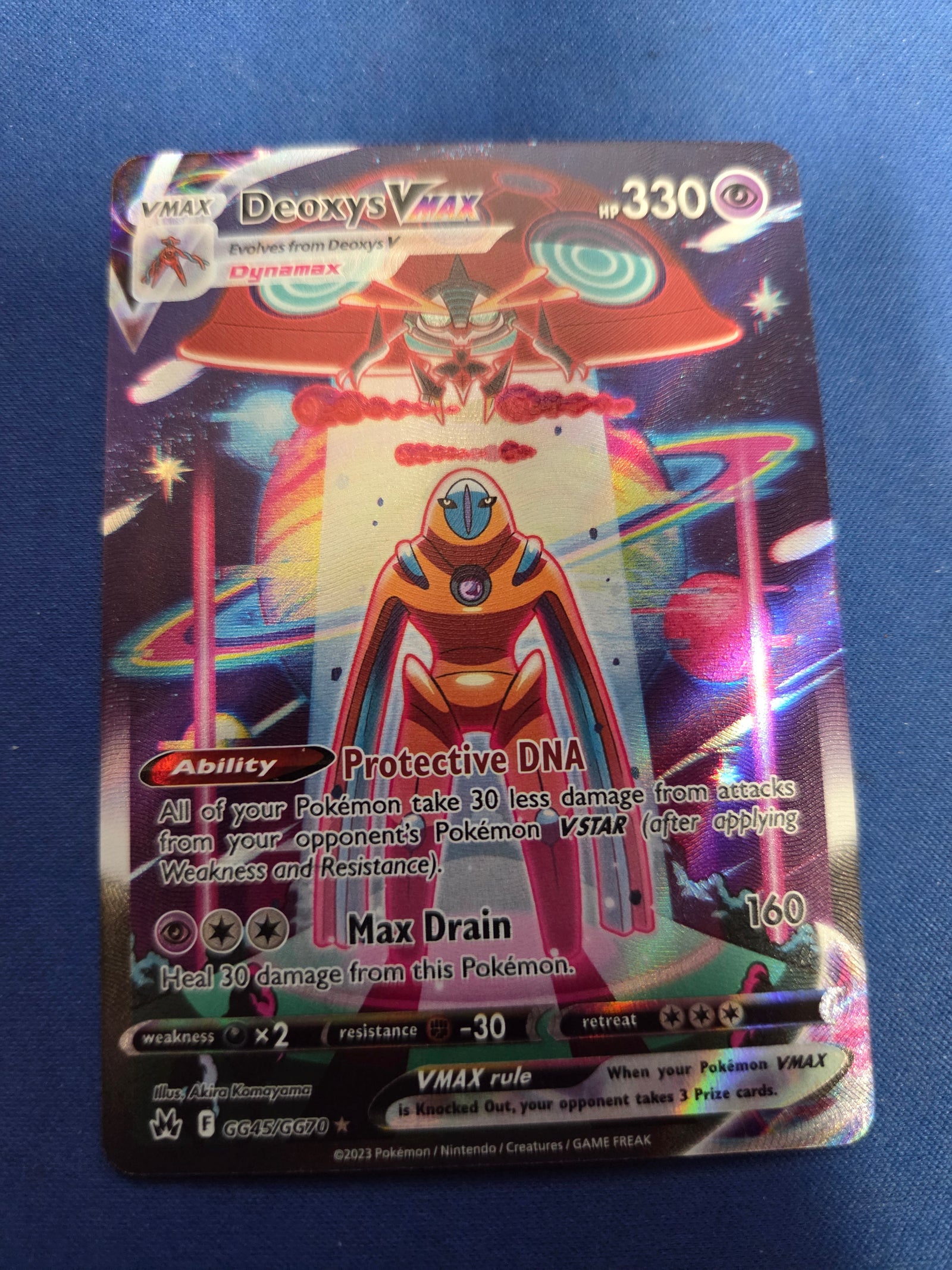 Deoxys VMAX (GG45)/70 Ultra Rare Holofoil (Cabinet-NM)
