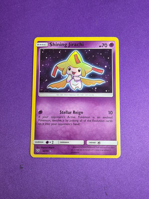 Shining Jirachi (42)/73 Shiny Holo Rare Holofoil (Cabinet-NM)