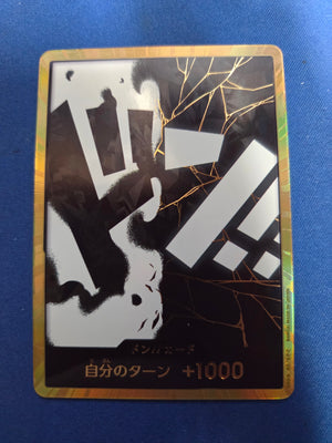 DON!! Card [Marshall D. Teach Gold] One Piece Japanese Premium Booster 2 (Cabinet-NM)