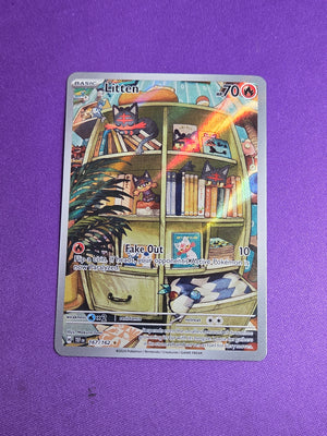 Litten - 167/162 Illustration Rare Holofoil (Cabinet-NM)
