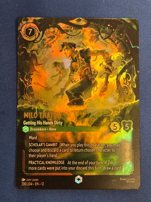 Milo Thatch (Enchanted) #230/204 (Cabinet-NM)