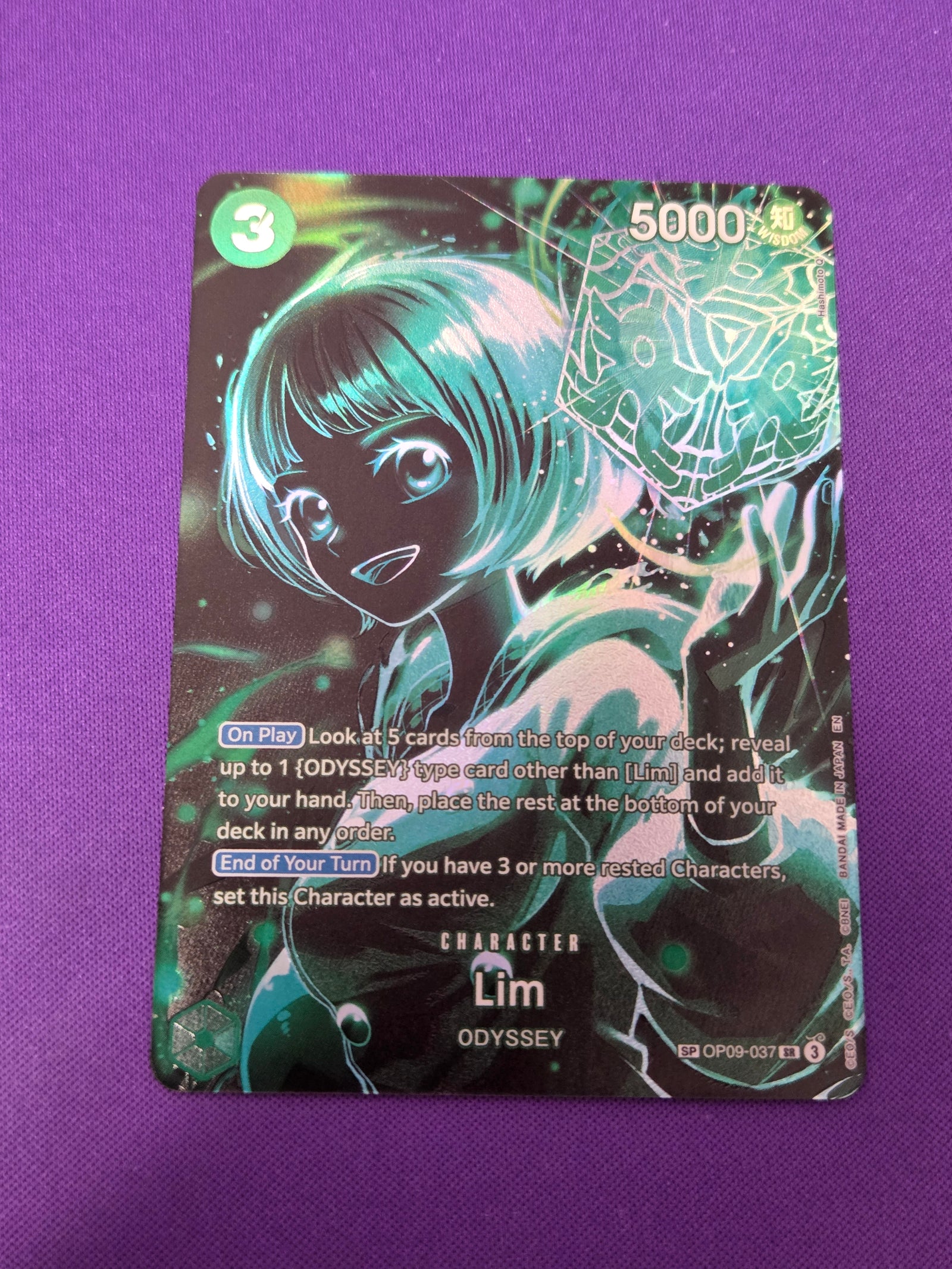 Lim (SP) (OP09-037) - Legacy of the Master Foil (Cabinet-NM)