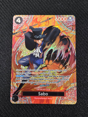 Sabo (SP) (P-105) - Adventure on Kami's Island Foil (Cabinet-NM)