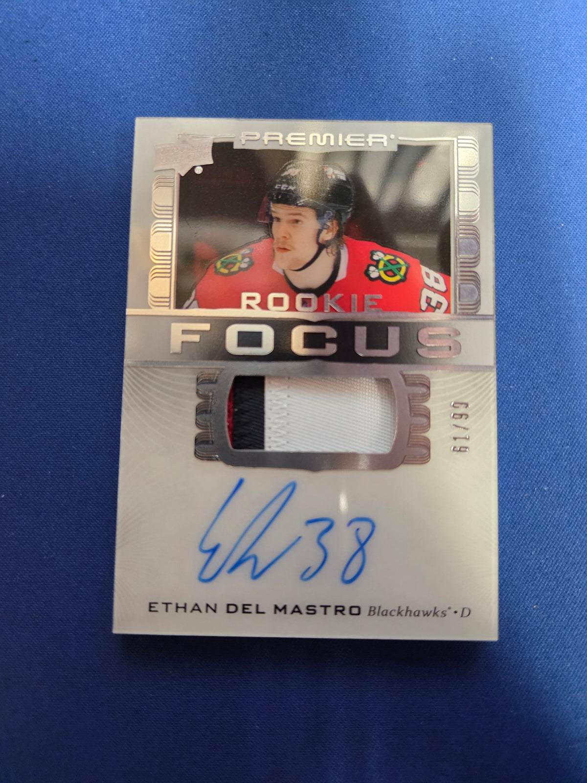 Ethan Del Mastro 61/99 #PFR-ED Rookie Focus (Cabinet-NM)