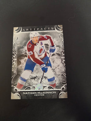 Nathan MacKinnon #13 4/5 2024-25 Upper Deck Artifacts Black (cabinet-NM)