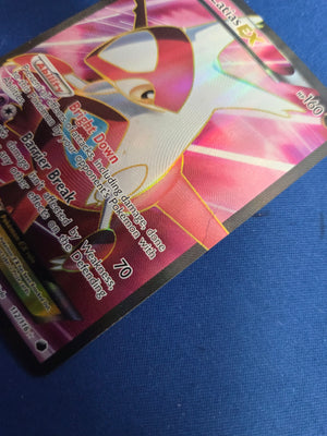 Moderately Played Latias EX (112 Full Art) (112)/116 Ultra Rare Holofoil (Cabinet-MP)