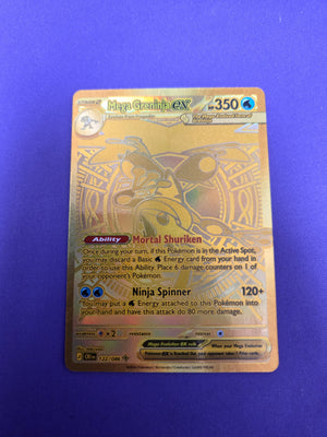 Mega Greninja ex - 122/086 (122) Mega Hyper Rare Holofoil (Cabinet-NM)