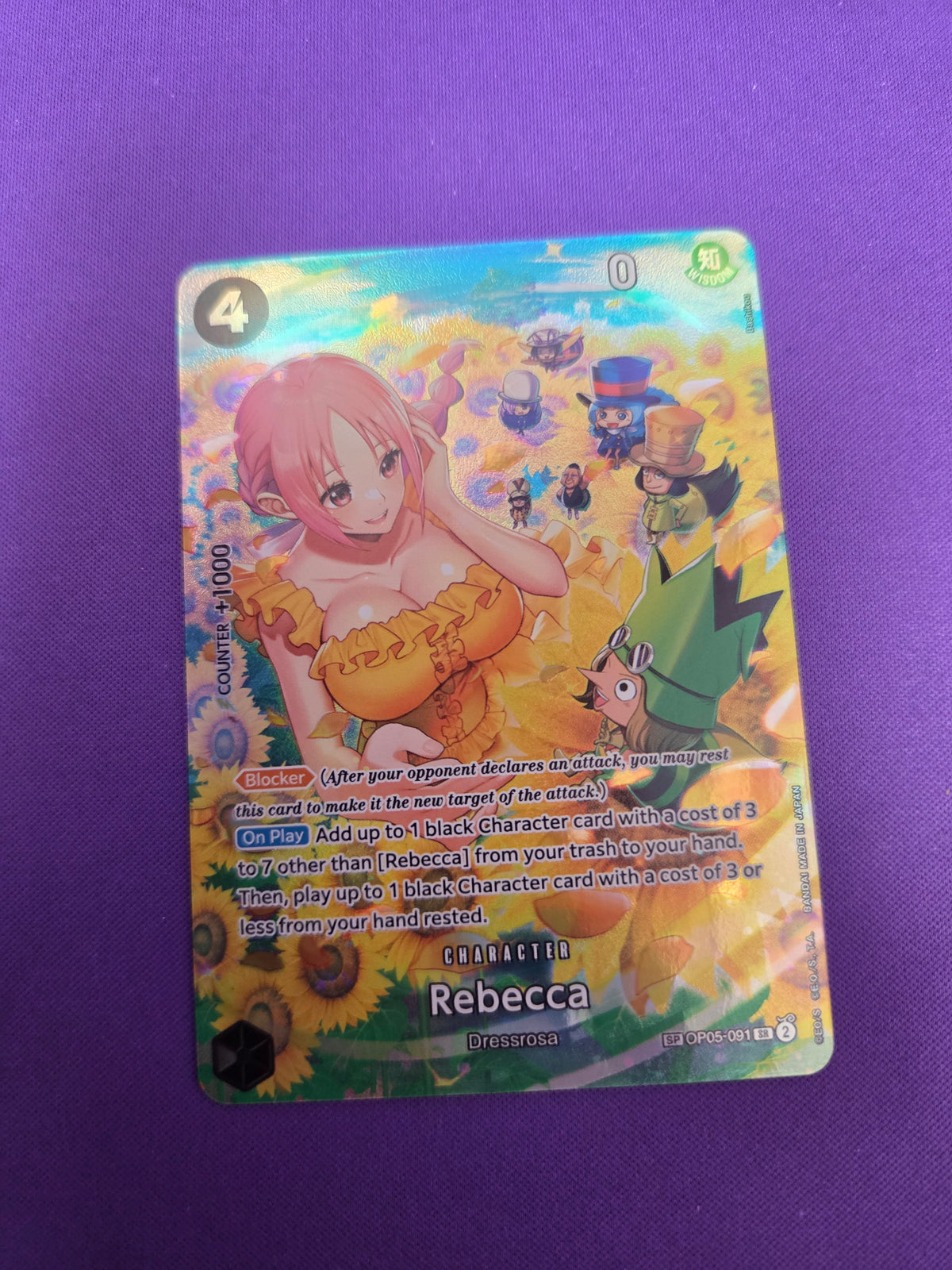Rebecca (SP) (OP05-091) - Wings of the Captain Foil (Cabinet-NM)
