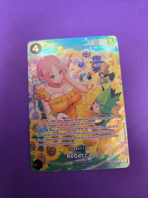 Rebecca (SP) (OP05-091) - Wings of the Captain Foil (Cabinet-NM)