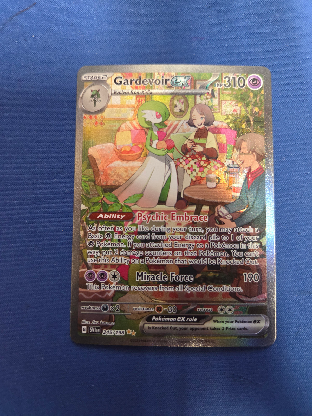 Gardevoir ex - 245/198 (245) Special Illustration Rare Holofoil (Cabinet-NM)