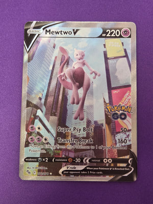 Mewtwo V (Alternate Full Art) (72) Ultra Rare Holofoil (Cabinet-NM)