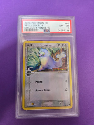 PSA 8 SEEL #62 DRAGON FRONTIERS REVERSE HOLO (Cabinet)