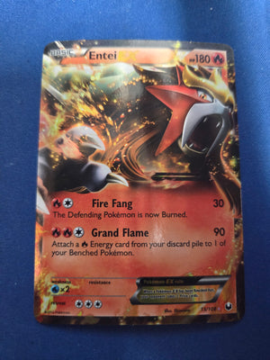 Entei EX (13)/108 Ultra Rare Holofoil (Cabinet-NM)