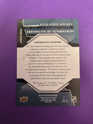 Valeri Nichushkin Auto 28/43 Young Guns #236  (cabinet-NM)