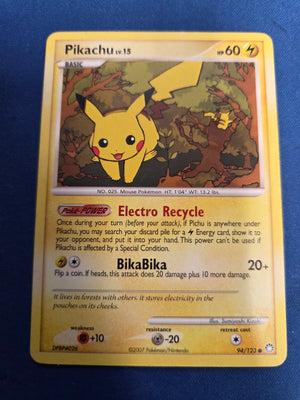 Heavily Played Pikachu (94)/123 Common (Cabinet-HP)