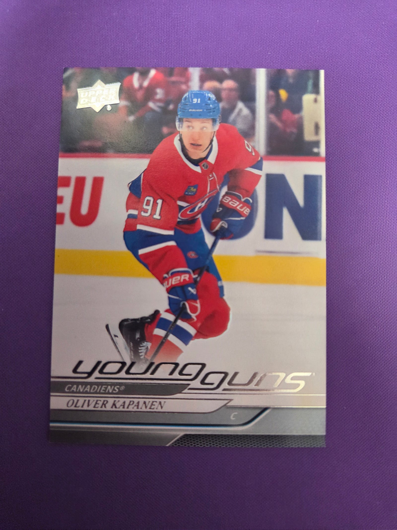 Oliver Kapanen #461  young guns (cabinet-NM)