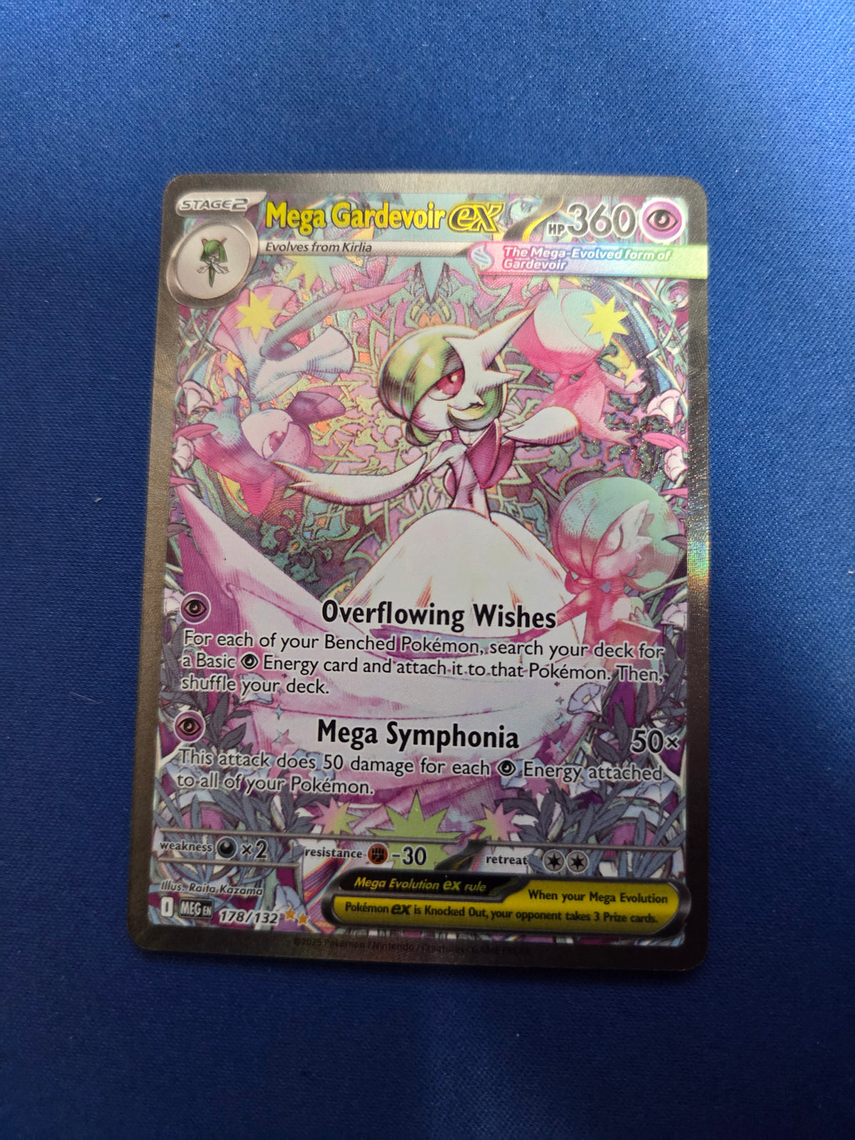 Mega Gardevoir ex - 178/132 Special Illustration Rare Holofoil (Cabinet-NM)