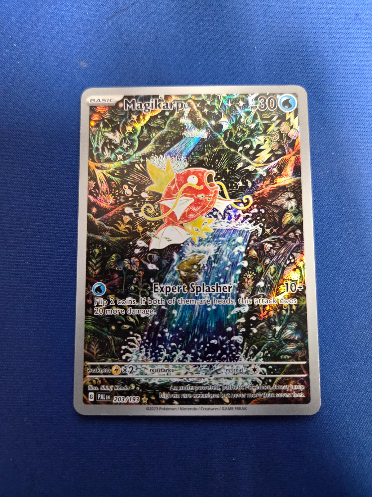 Magikarp 203/193 Illustration Rare Holofoil (Cabinet-NM)