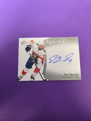 Sam Bennett #SOTT-SB 2022 SP Authentic Sign of the Time (cabinet)