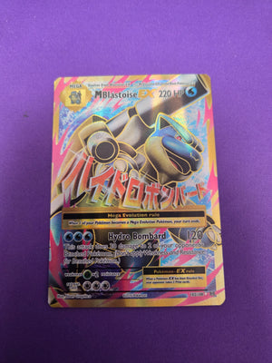 M Blastoise EX (Full Art) (102)/108 Ultra Rare Holofoil (Cabinet-NM)