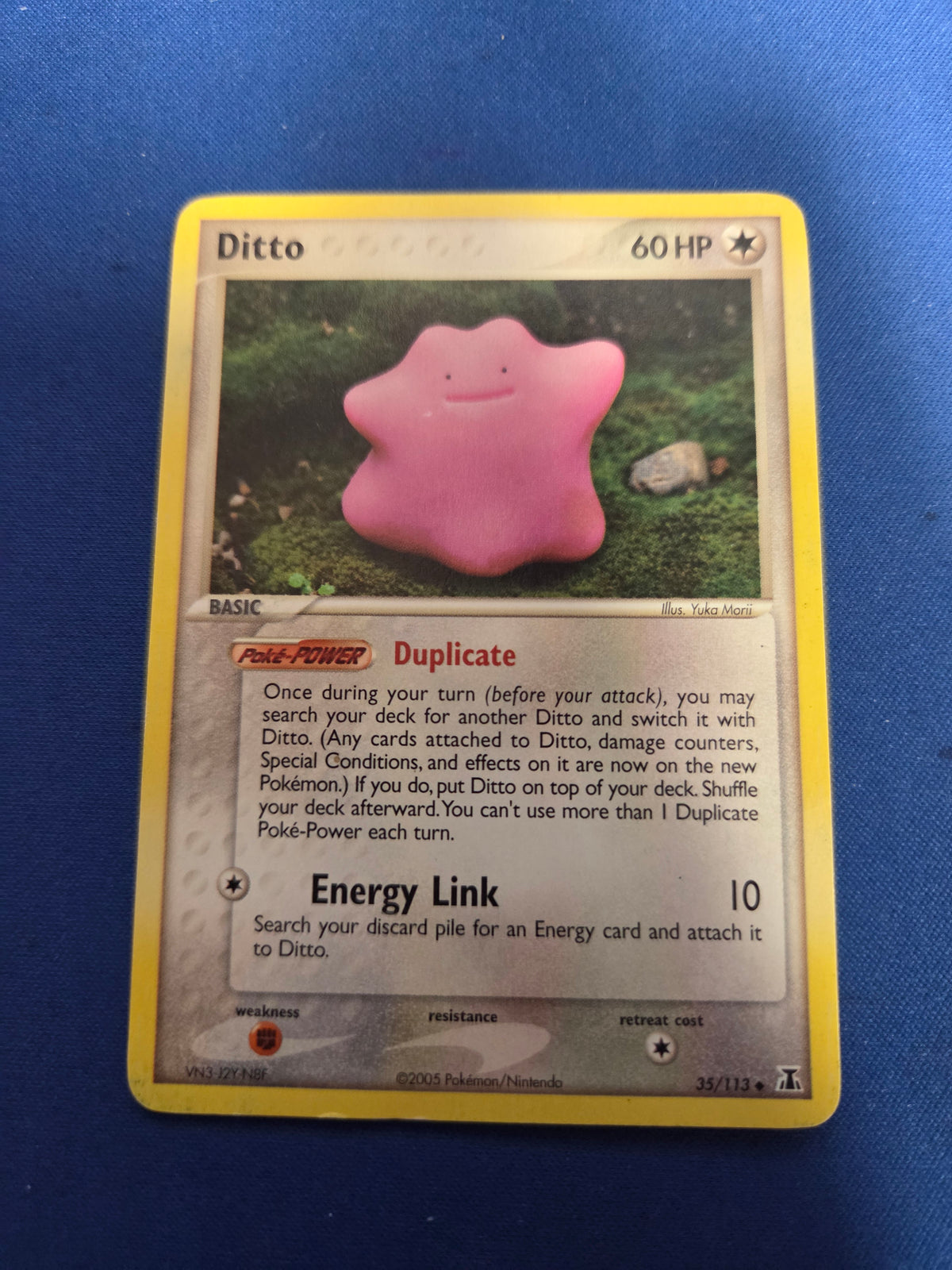 Moderately Played Ditto (35)/113 Uncommon (Cabinet-MP)
