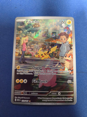 Pikachu - 173/165 S&V 151 IR (Cabinet-NM)