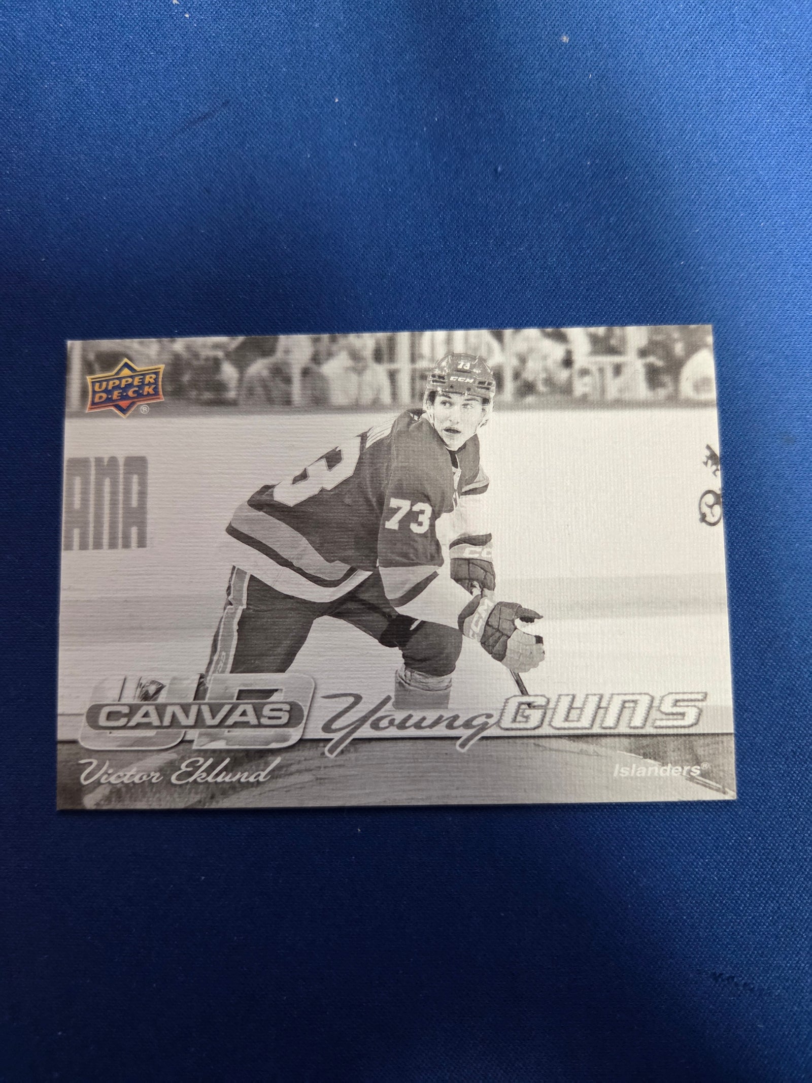 Victor Eklund Black&White #C-107 2026 Upper Deck Series 2 UD Canvas (Cabinet-NM)