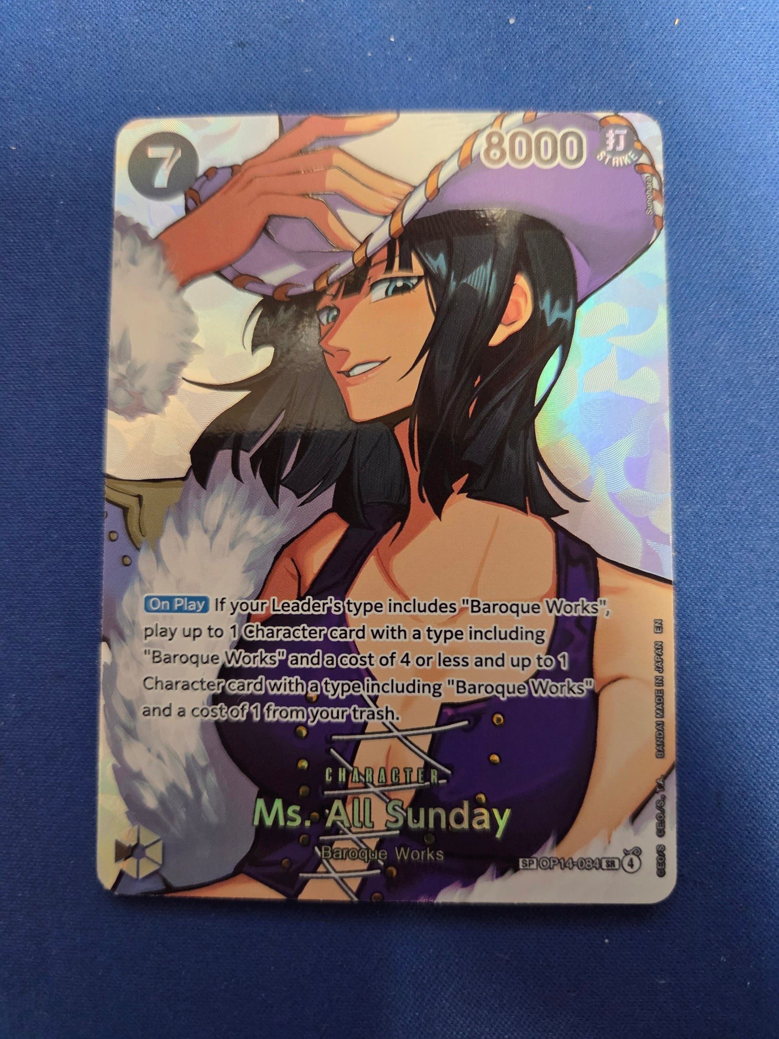 Ms. All Sunday (SP) (OP14-084) - The Time of Battle Foil (Cabinet-NM)