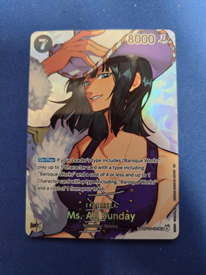 Ms. All Sunday (SP) (OP14-084) - The Time of Battle Foil (Cabinet-NM)